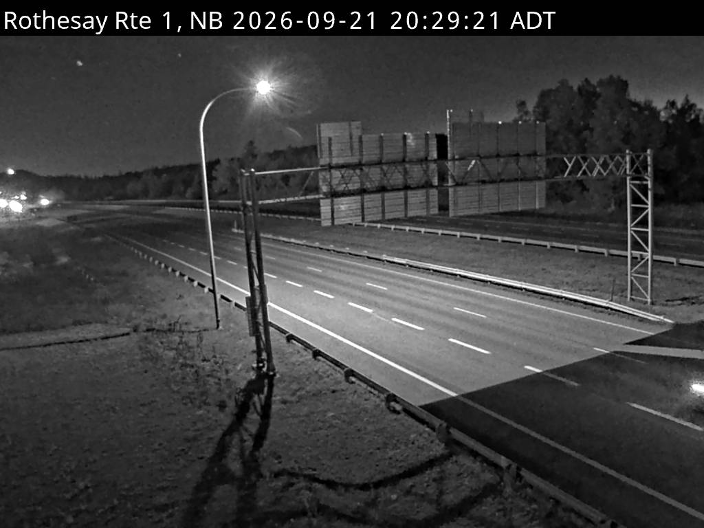 Web Cam image of Rothesay (NB Highway 1)