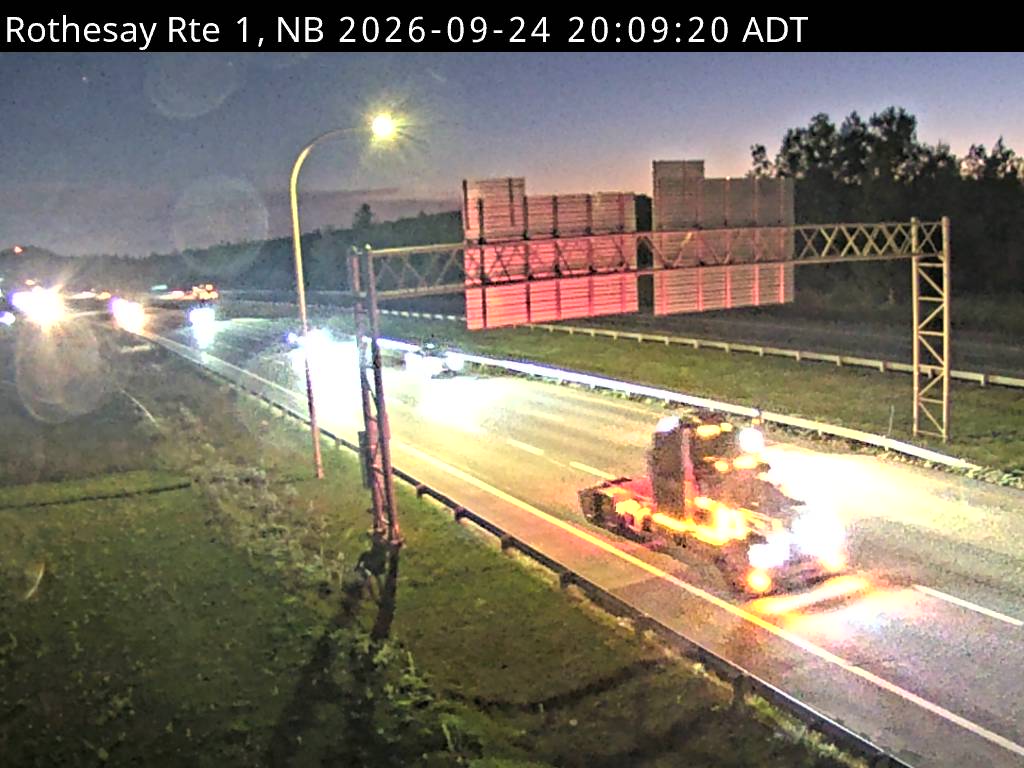 Web Cam image of Rothesay (NB Highway 1)