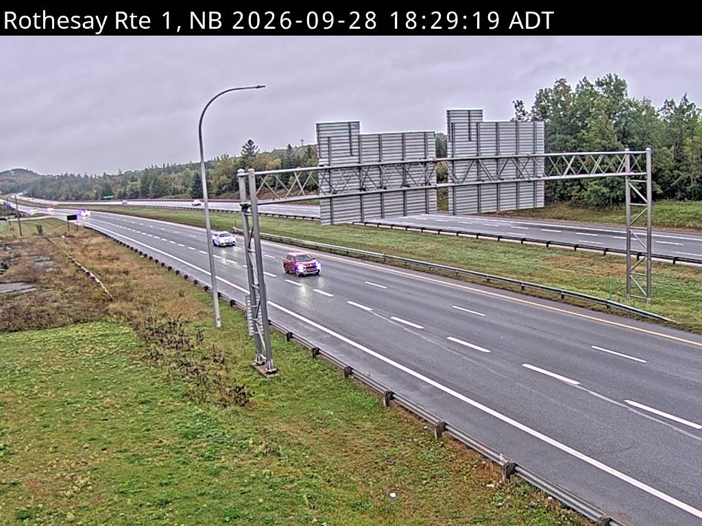 Web Cam image of Rothesay (NB Highway 1)