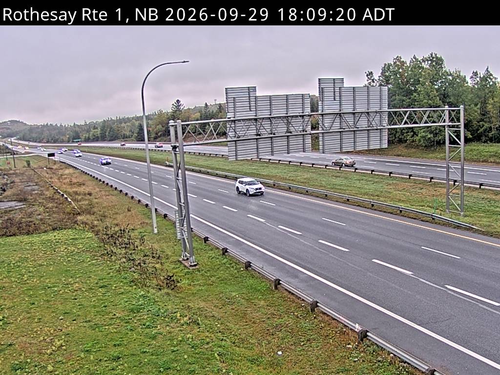 Web Cam image of Rothesay (NB Highway 1)