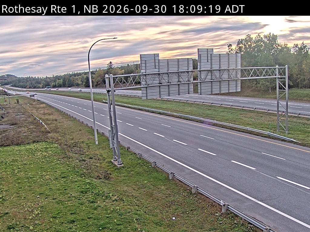 Web Cam image of Rothesay (NB Highway 1)