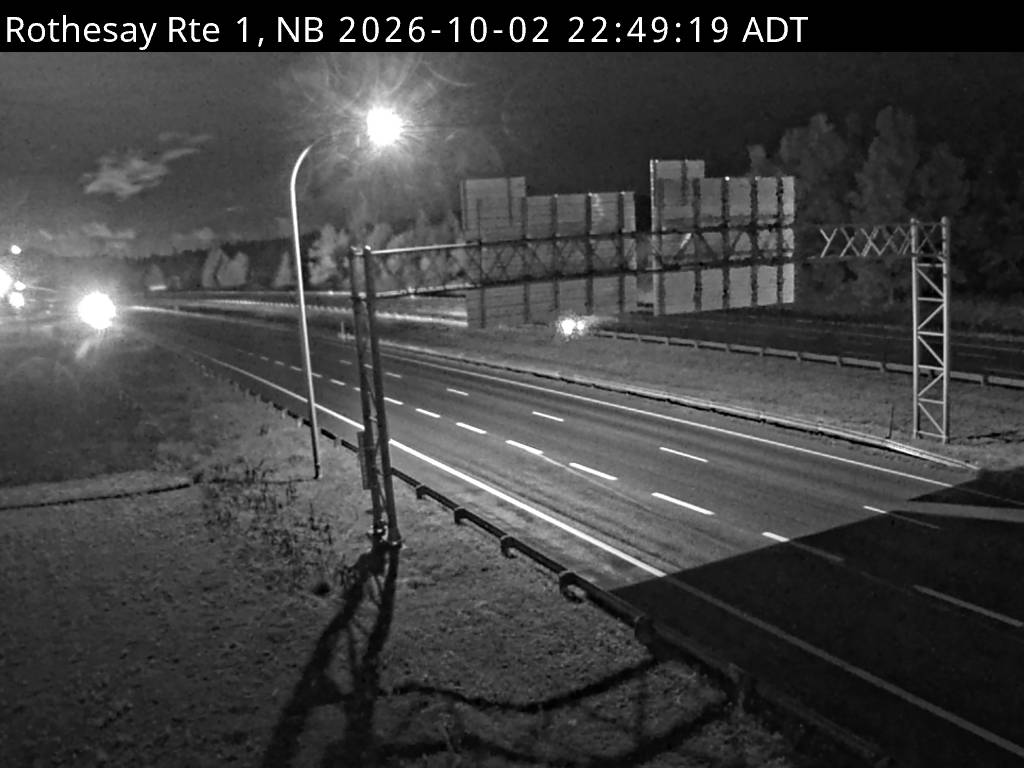 Web Cam image of Rothesay (NB Highway 1)