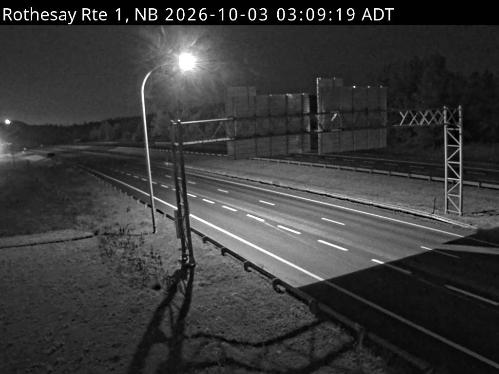 Web Cam image of Rothesay (NB Highway 1)