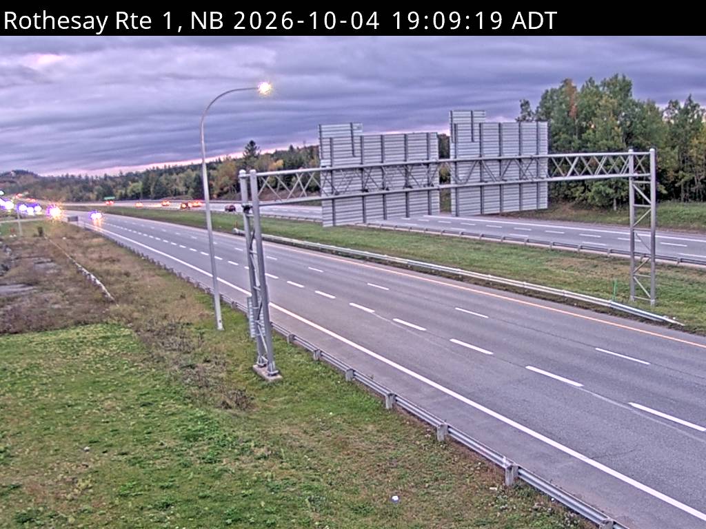 Web Cam image of Rothesay (NB Highway 1)