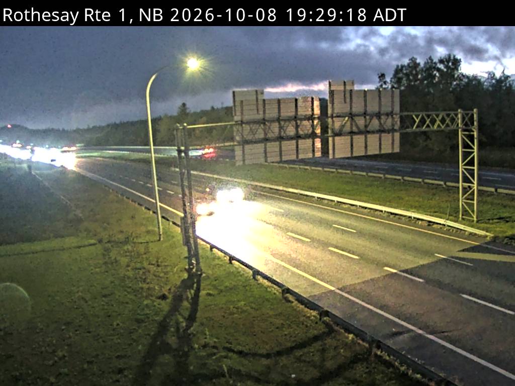 Web Cam image of Rothesay (NB Highway 1)
