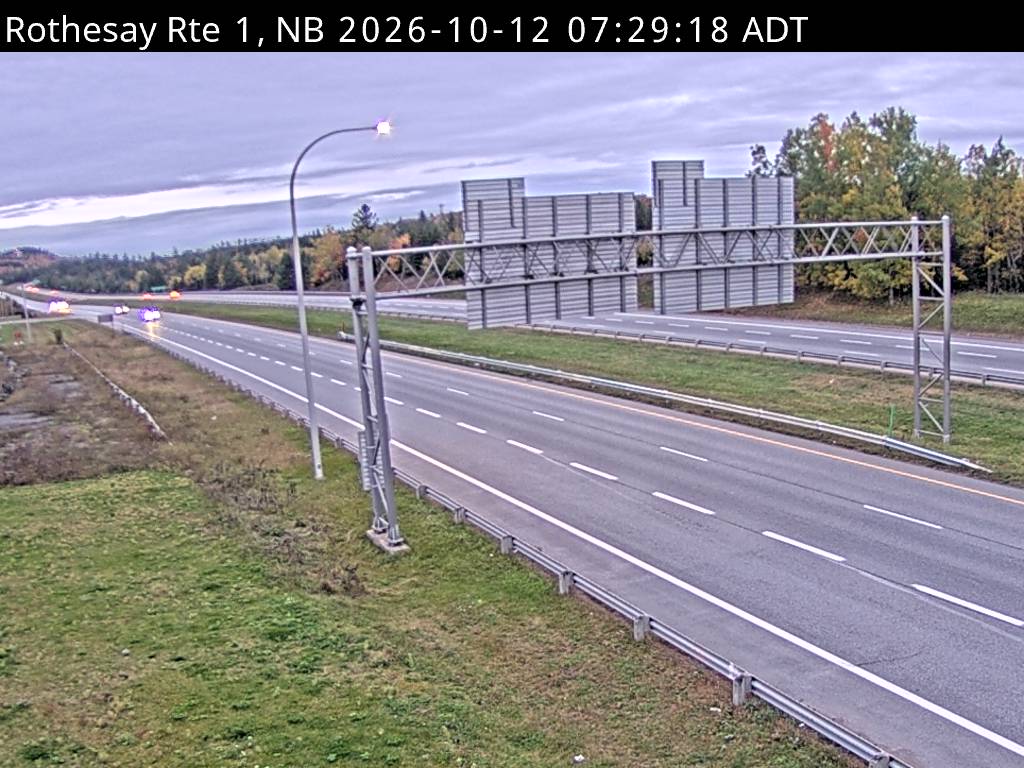 Web Cam image of Rothesay (NB Highway 1)