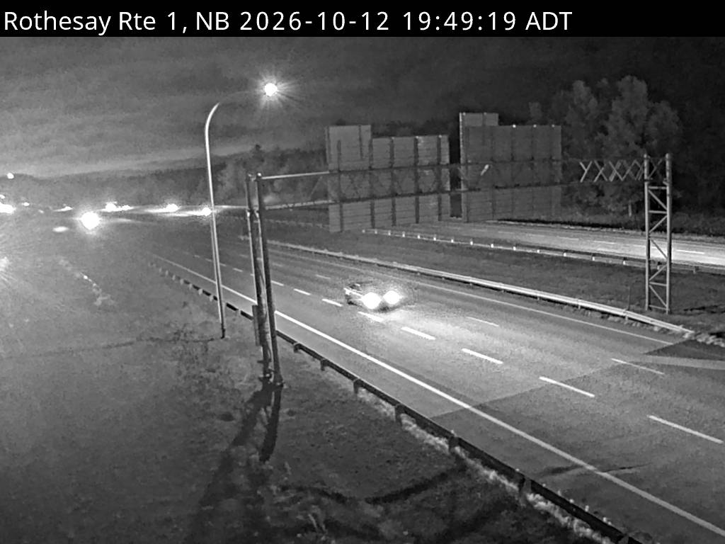 Web Cam image of Rothesay (NB Highway 1)