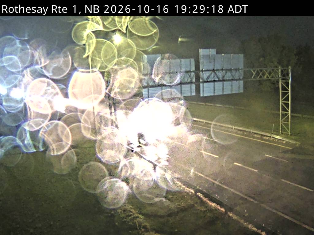 Web Cam image of Rothesay (NB Highway 1)