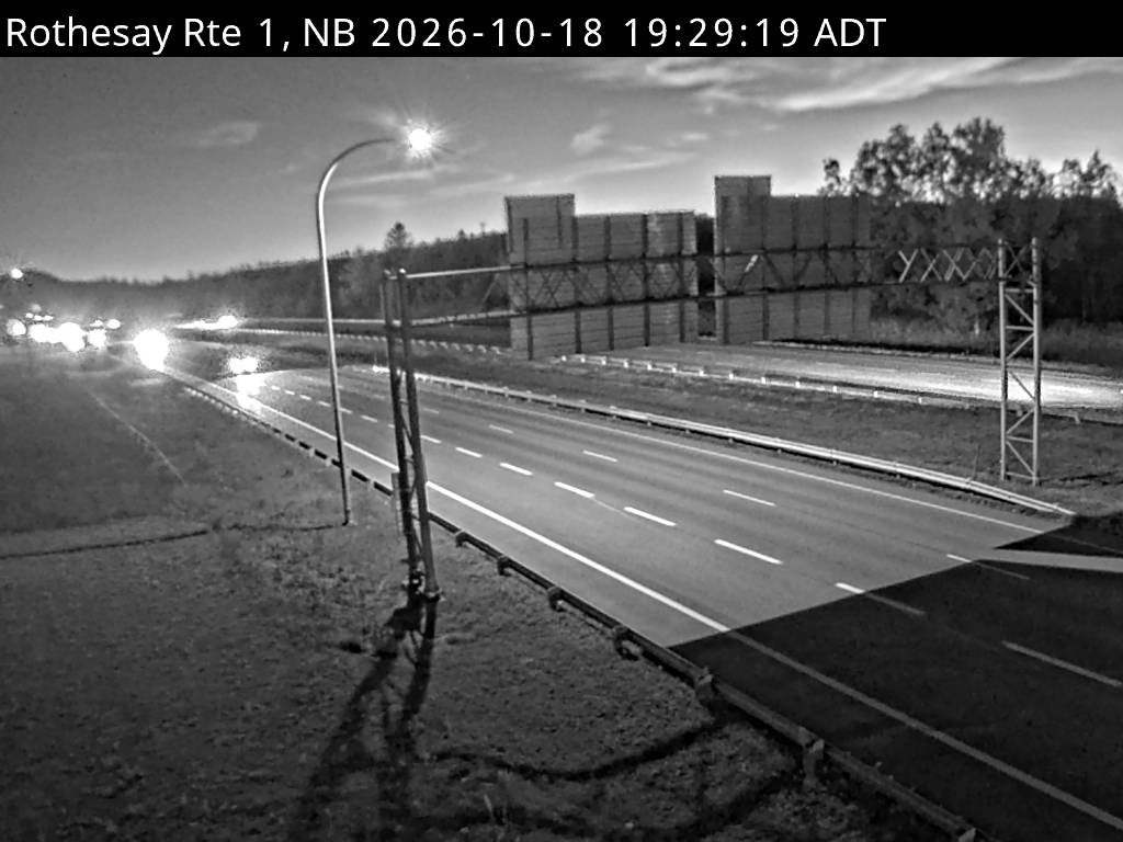 Web Cam image of Rothesay (NB Highway 1)