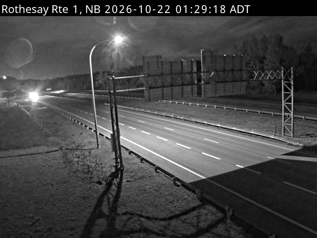 Web Cam image of Rothesay (NB Highway 1)