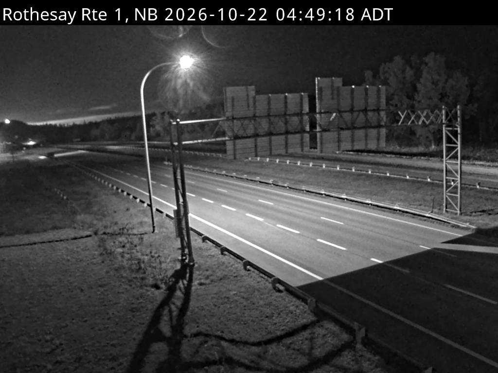Web Cam image of Rothesay (NB Highway 1)