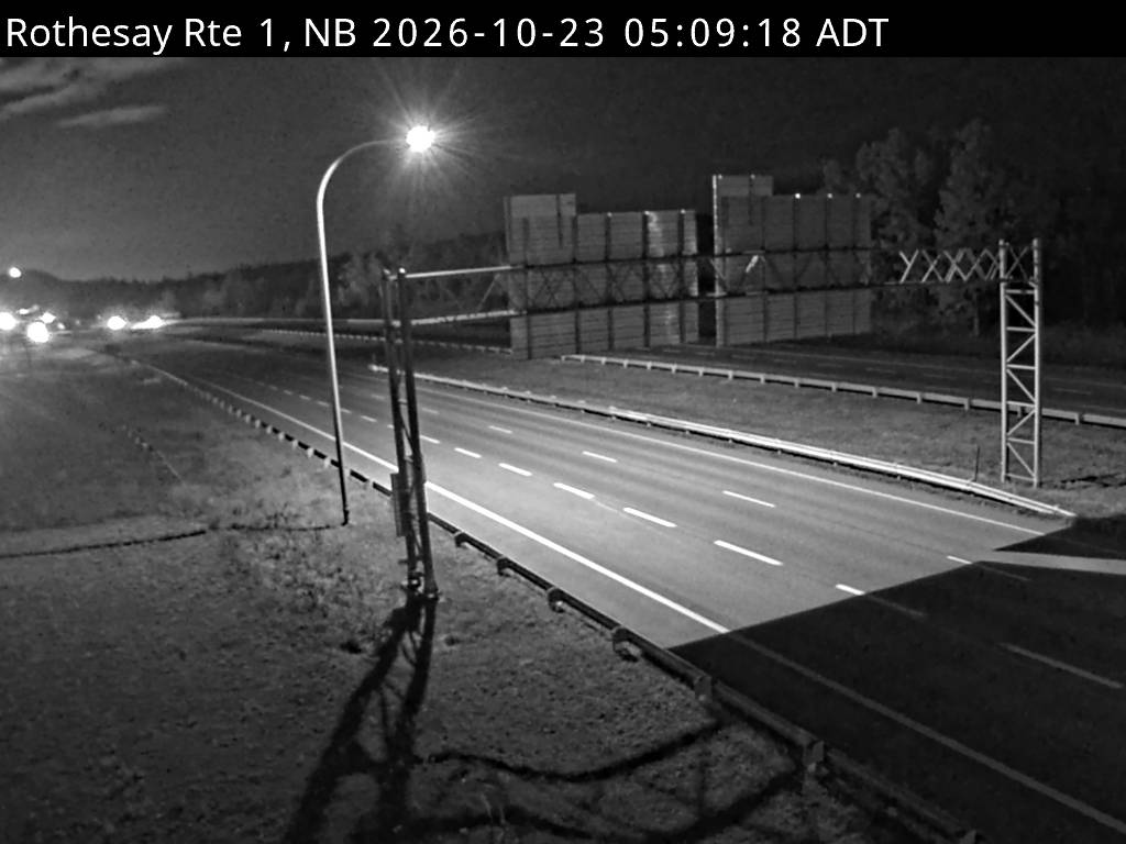 Web Cam image of Rothesay (NB Highway 1)