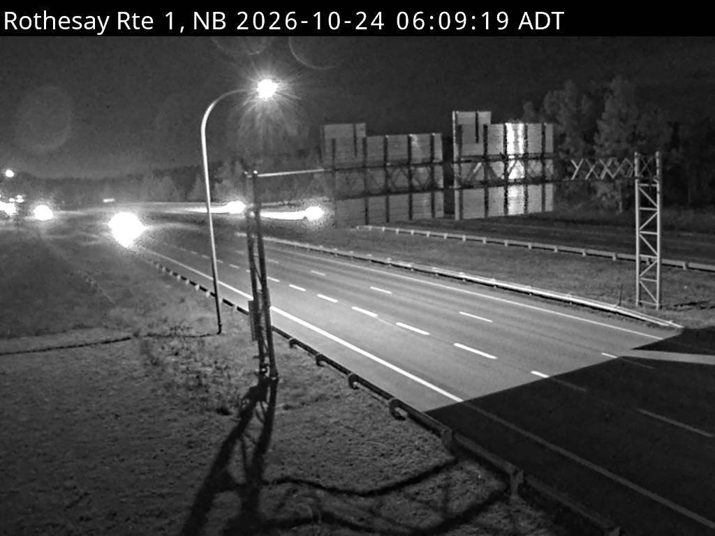 Web Cam image of Rothesay (NB Highway 1)