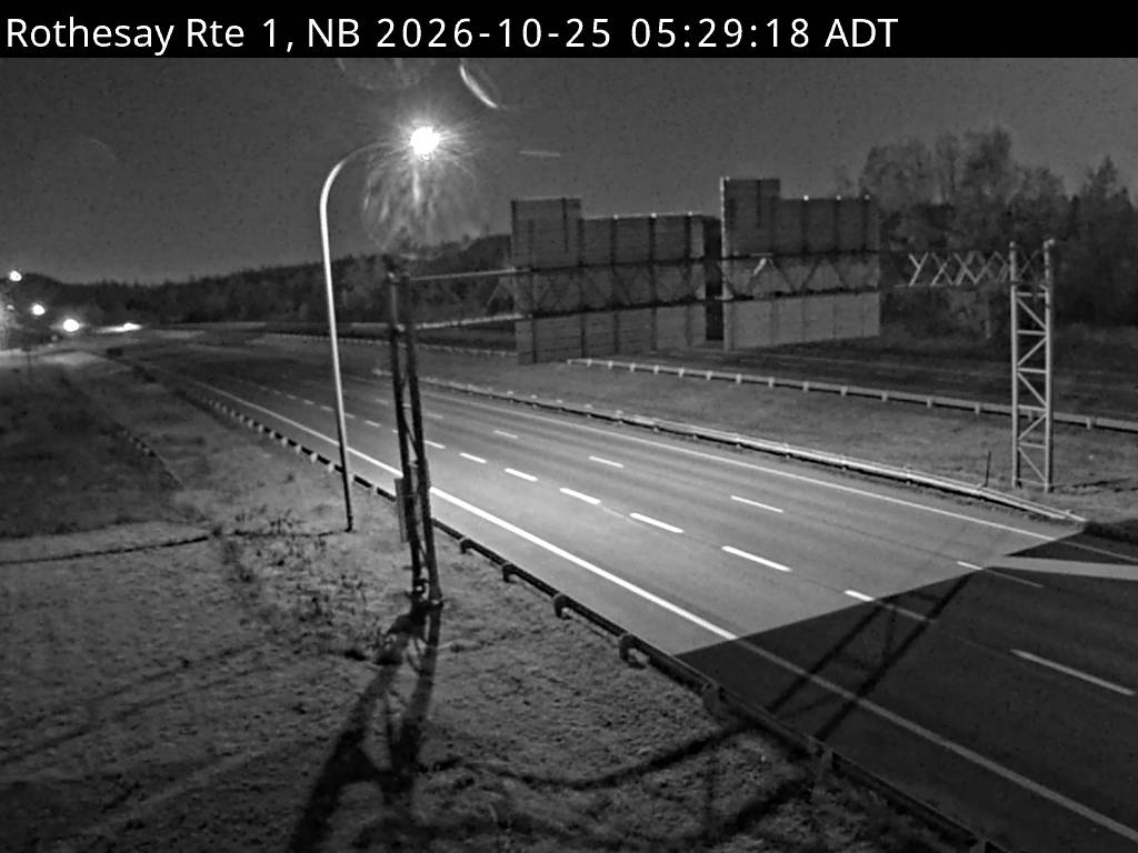 Web Cam image of Rothesay (NB Highway 1)