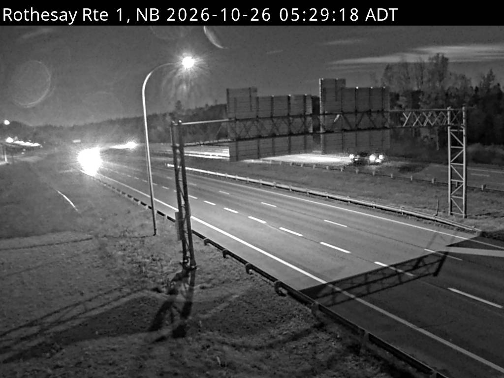 Web Cam image of Rothesay (NB Highway 1)