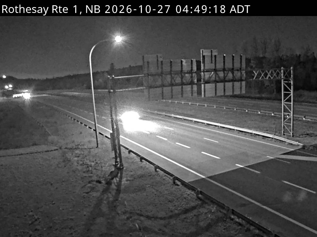 Web Cam image of Rothesay (NB Highway 1)