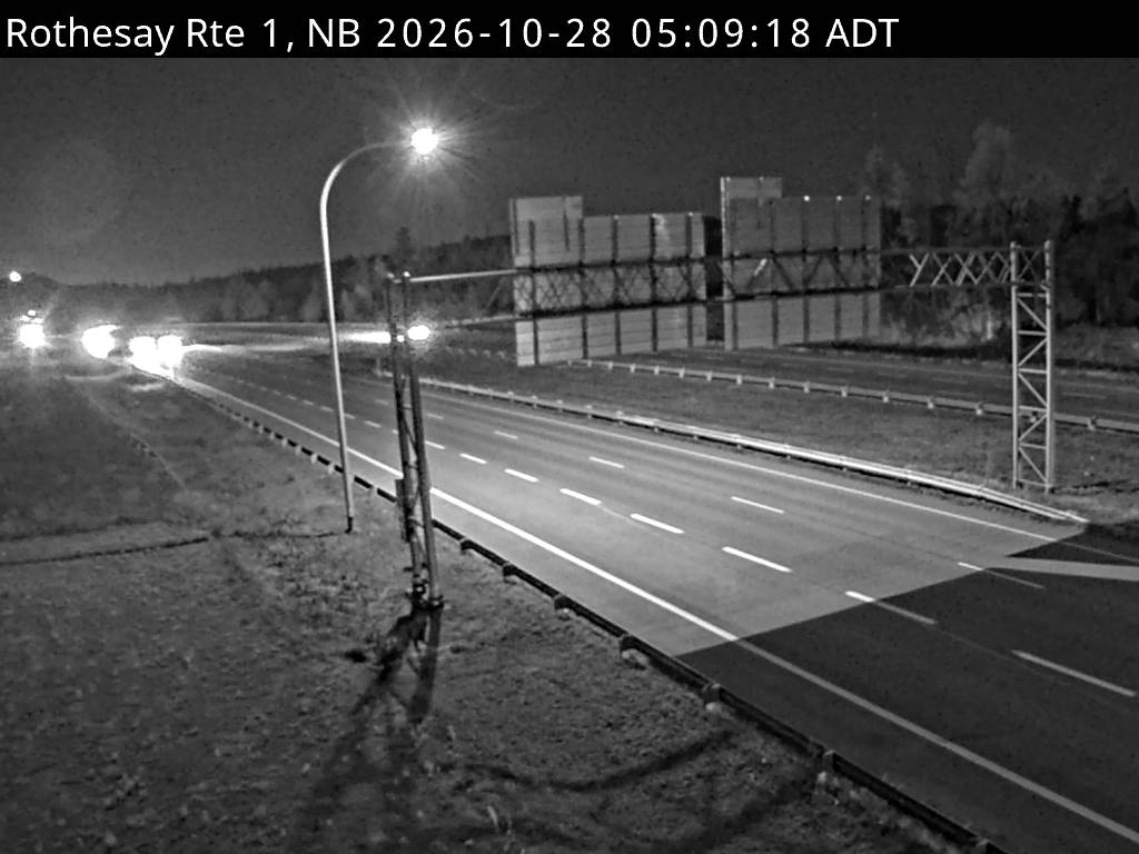Web Cam image of Rothesay (NB Highway 1)