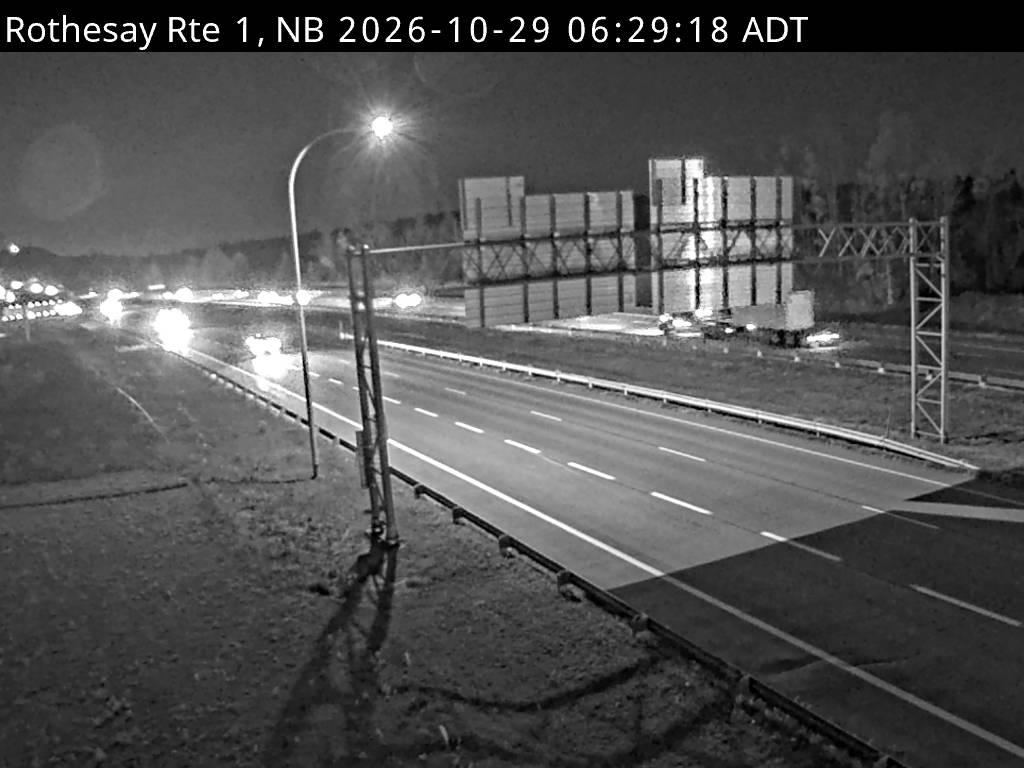 Web Cam image of Rothesay (NB Highway 1)