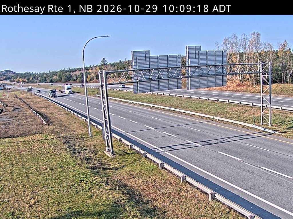 Web Cam image of Rothesay (NB Highway 1)