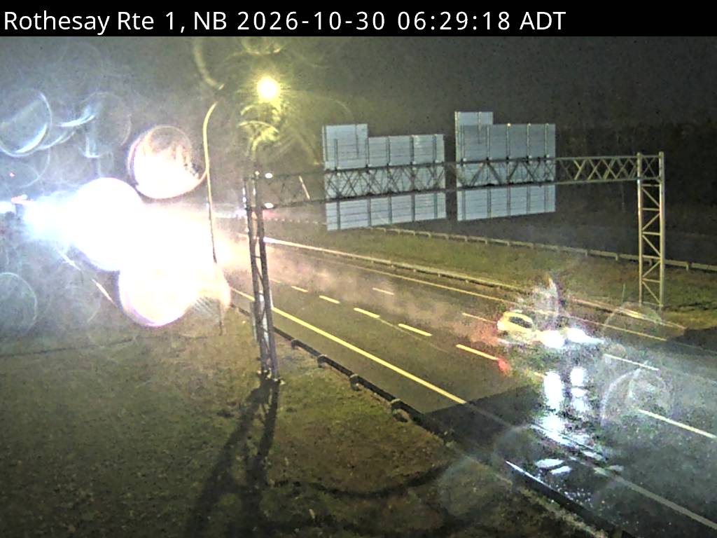 Web Cam image of Rothesay (NB Highway 1)