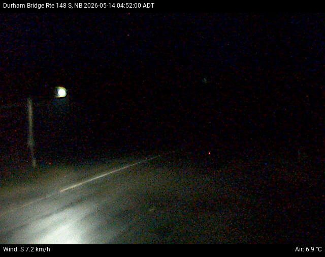 Web Cam image of Durham Bridge (NB Highway 148)