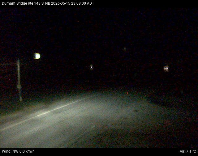 Web Cam image of Durham Bridge (NB Highway 148)