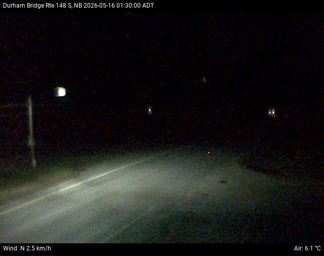 Web Cam image of Durham Bridge (NB Highway 148)