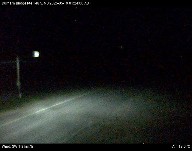 Web Cam image of Durham Bridge (NB Highway 148)