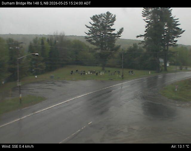 Web Cam image of Durham Bridge (NB Highway 148)