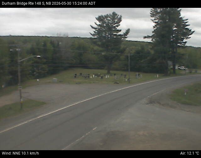 Web Cam image of Durham Bridge (NB Highway 148)