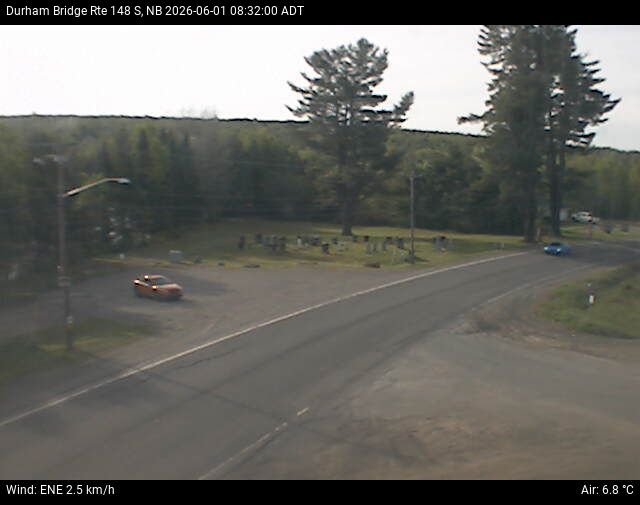 Web Cam image of Durham Bridge (NB Highway 148)