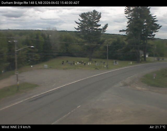Web Cam image of Durham Bridge (NB Highway 148)
