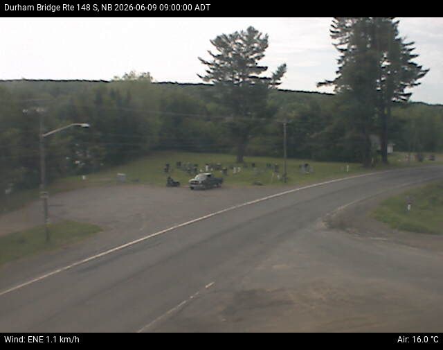 Web Cam image of Durham Bridge (NB Highway 148)