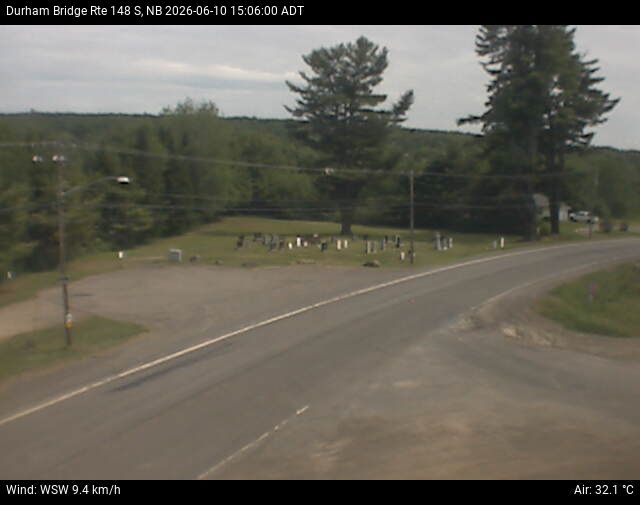 Web Cam image of Durham Bridge (NB Highway 148)