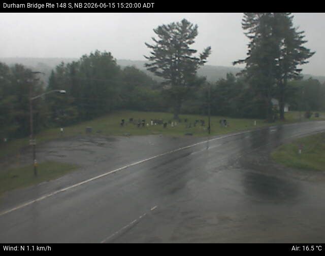 Web Cam image of Durham Bridge (NB Highway 148)
