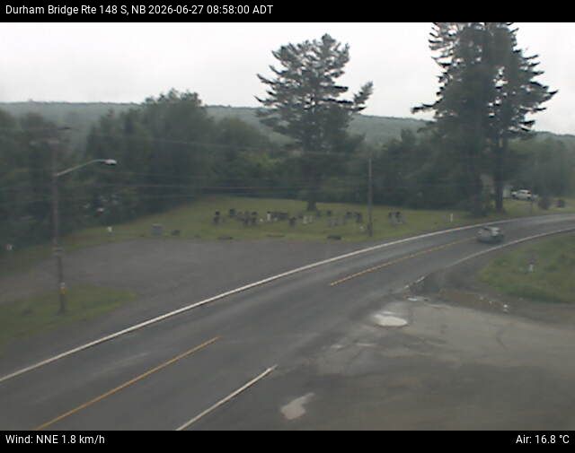 Web Cam image of Durham Bridge (NB Highway 148)