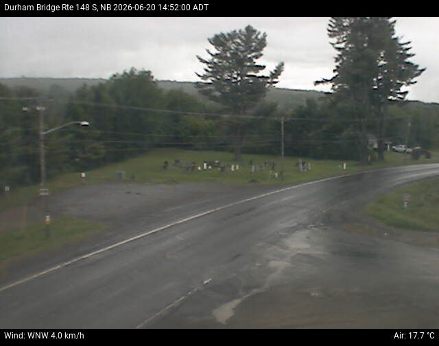 Web Cam image of Durham Bridge (NB Highway 148)