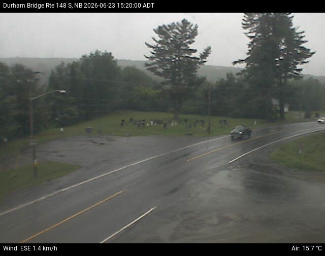 Web Cam image of Durham Bridge (NB Highway 148)