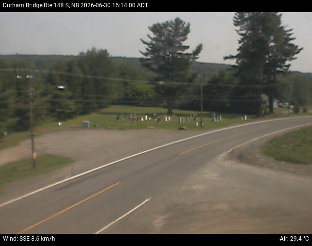 Web Cam image of Durham Bridge (NB Highway 148)