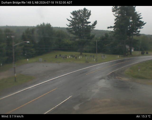 Web Cam image of Durham Bridge (NB Highway 148)