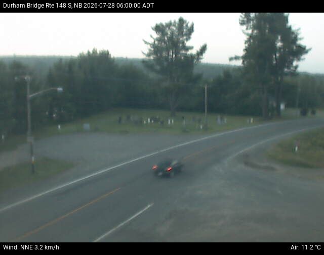 Web Cam image of Durham Bridge (NB Highway 148)