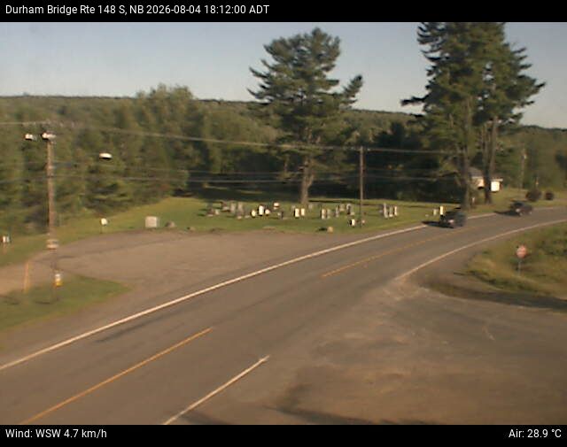 Web Cam image of Durham Bridge (NB Highway 148)