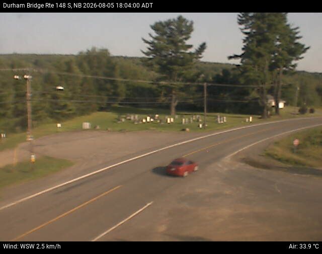 Web Cam image of Durham Bridge (NB Highway 148)