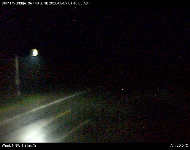 Web Cam image of Durham Bridge (NB Highway 148)