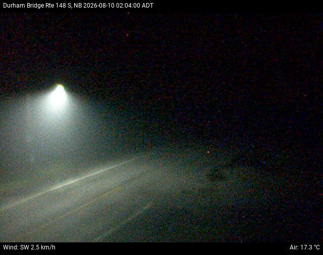 Web Cam image of Durham Bridge (NB Highway 148)