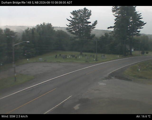 Web Cam image of Durham Bridge (NB Highway 148)