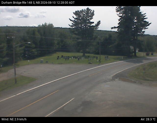 Web Cam image of Durham Bridge (NB Highway 148)