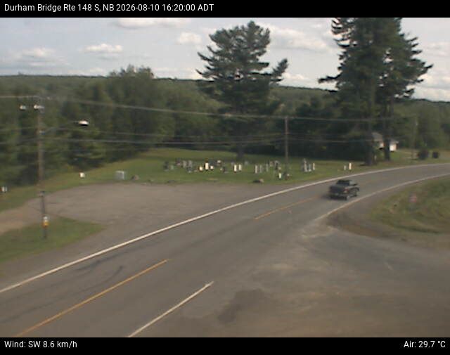 Web Cam image of Durham Bridge (NB Highway 148)