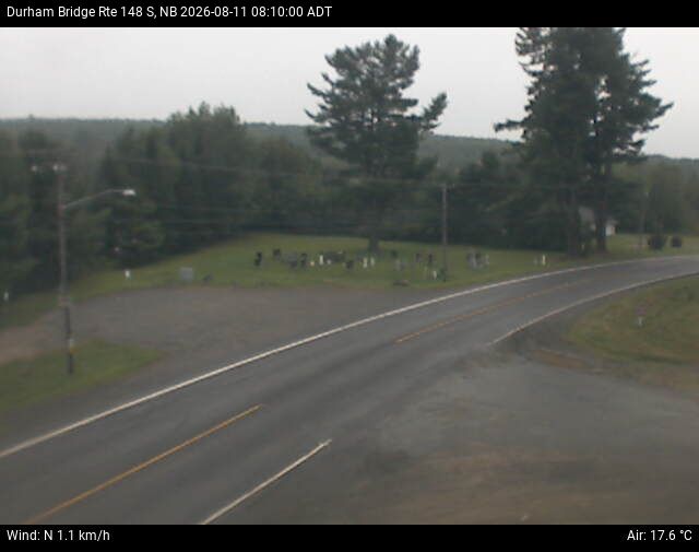 Web Cam image of Durham Bridge (NB Highway 148)