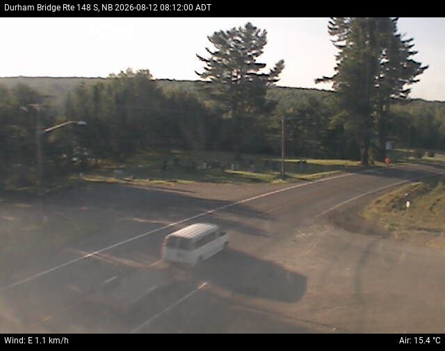 Web Cam image of Durham Bridge (NB Highway 148)